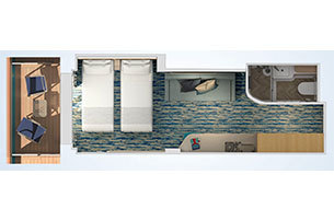 Balcony Stateroom: 8E
